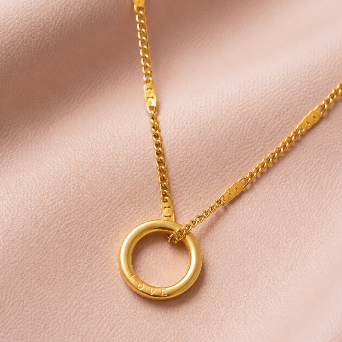 Graveerbare Ringketting