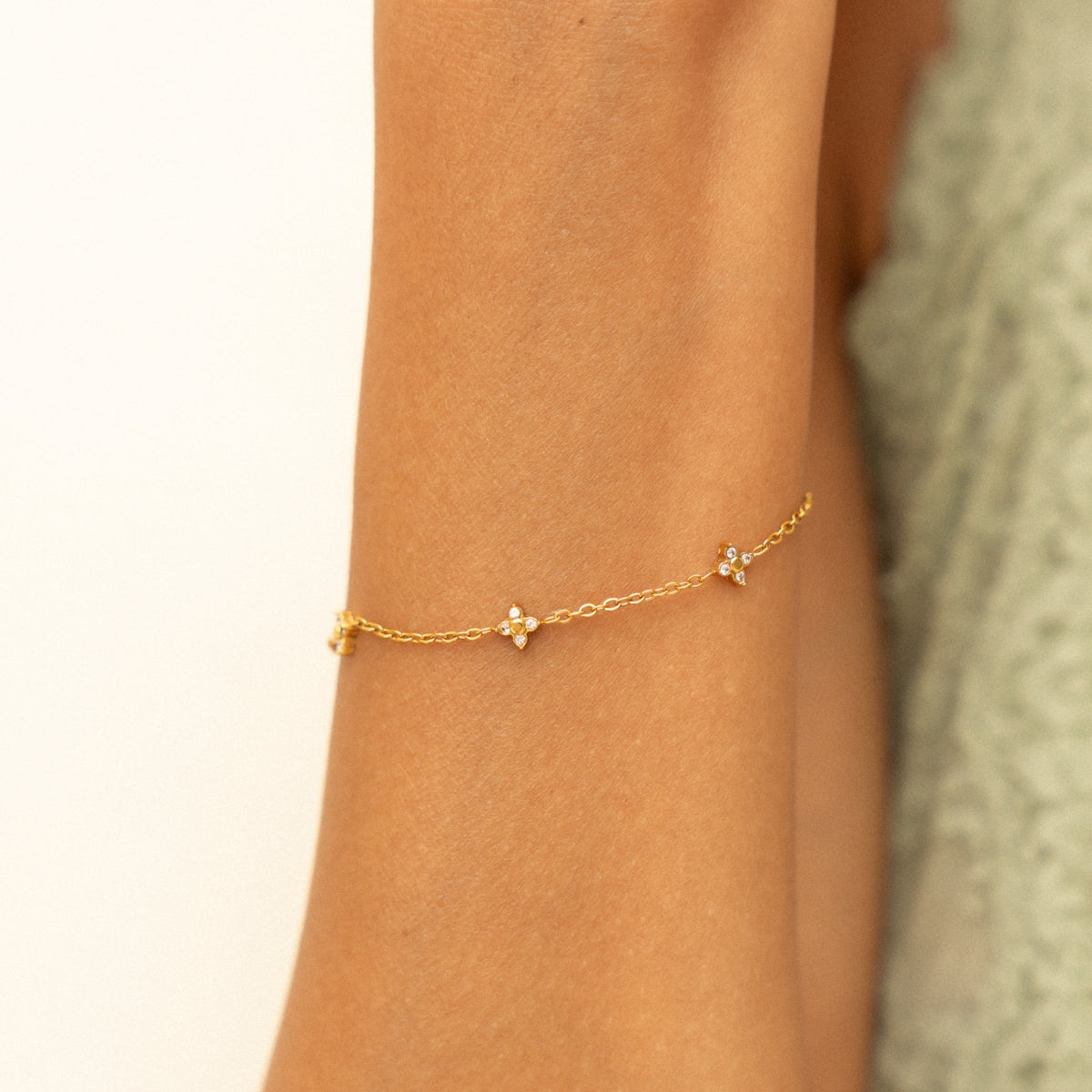 Quatrefoil Armband