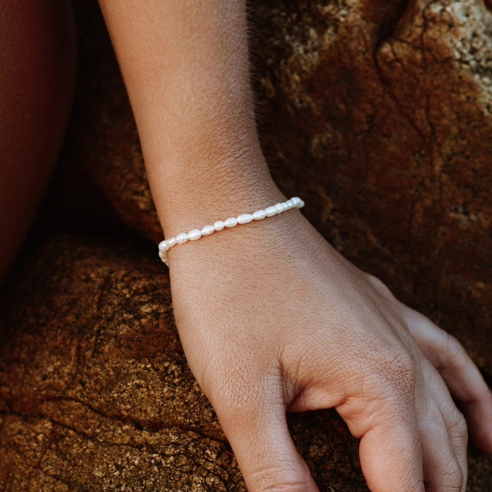 Zoetwaterparel Armband