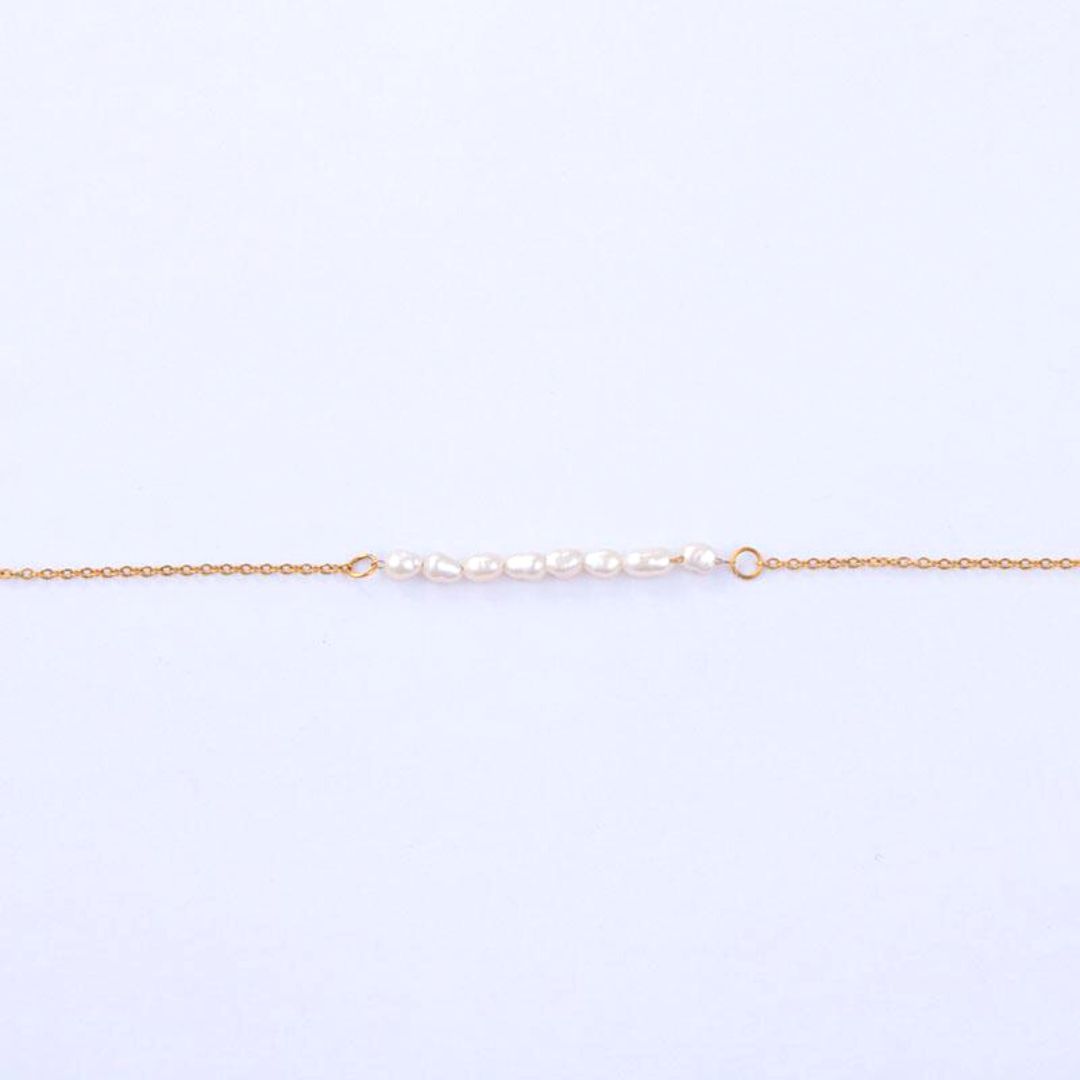 Mini Zoetwaterparel Armband