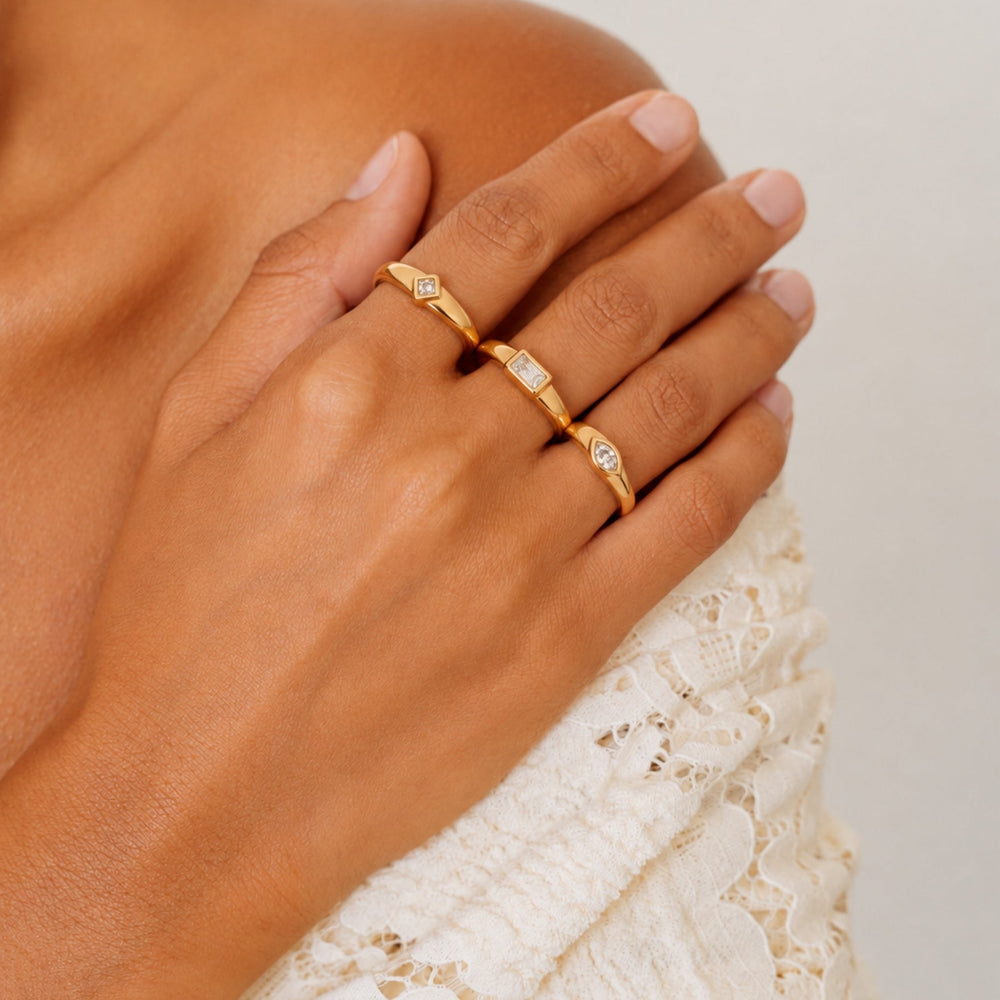 “Eternity” Stackable Ringen