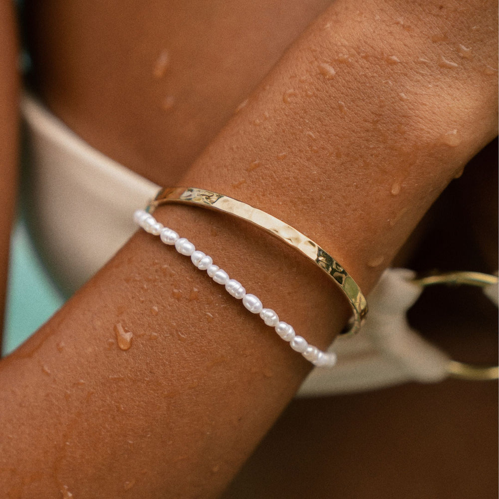 Zoetwaterparel Armband