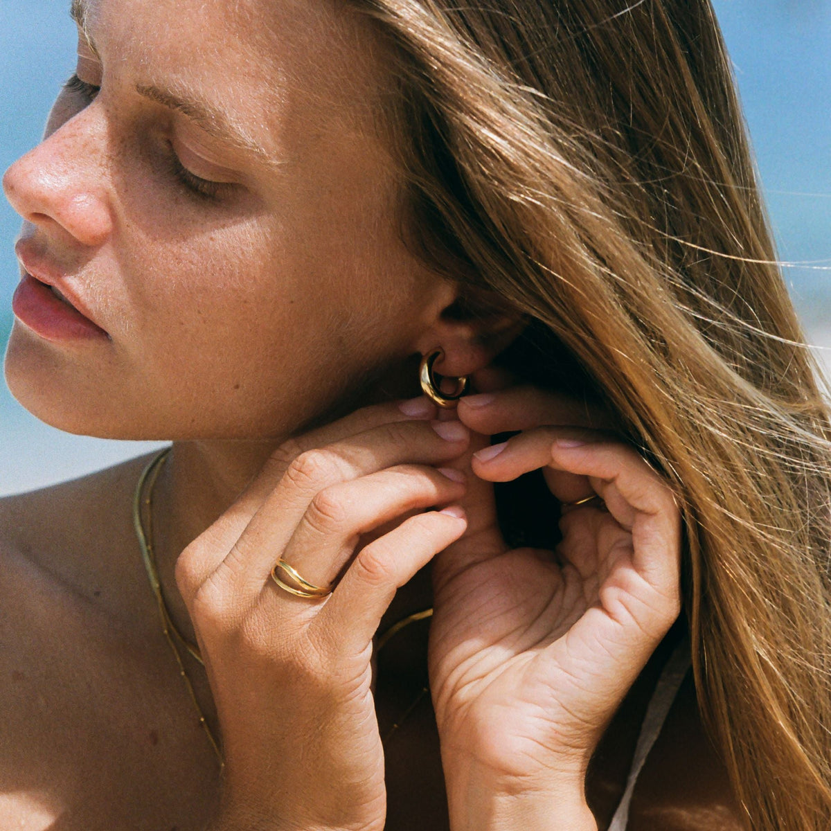 "Breeze" Dubbele Ring