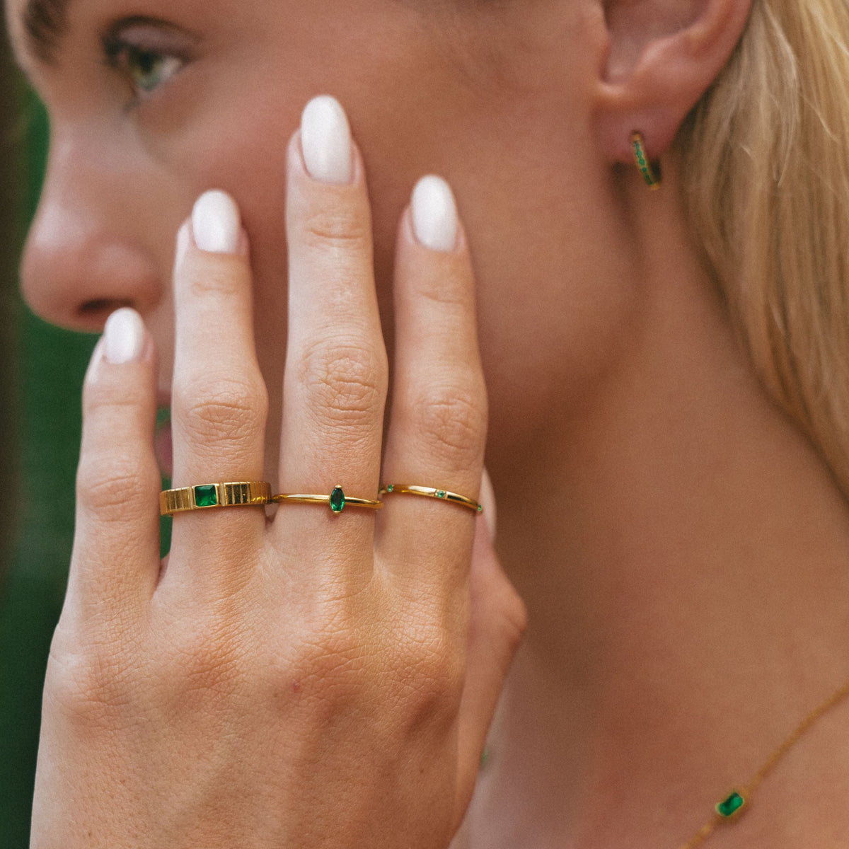 Dainty Smaragd Ring