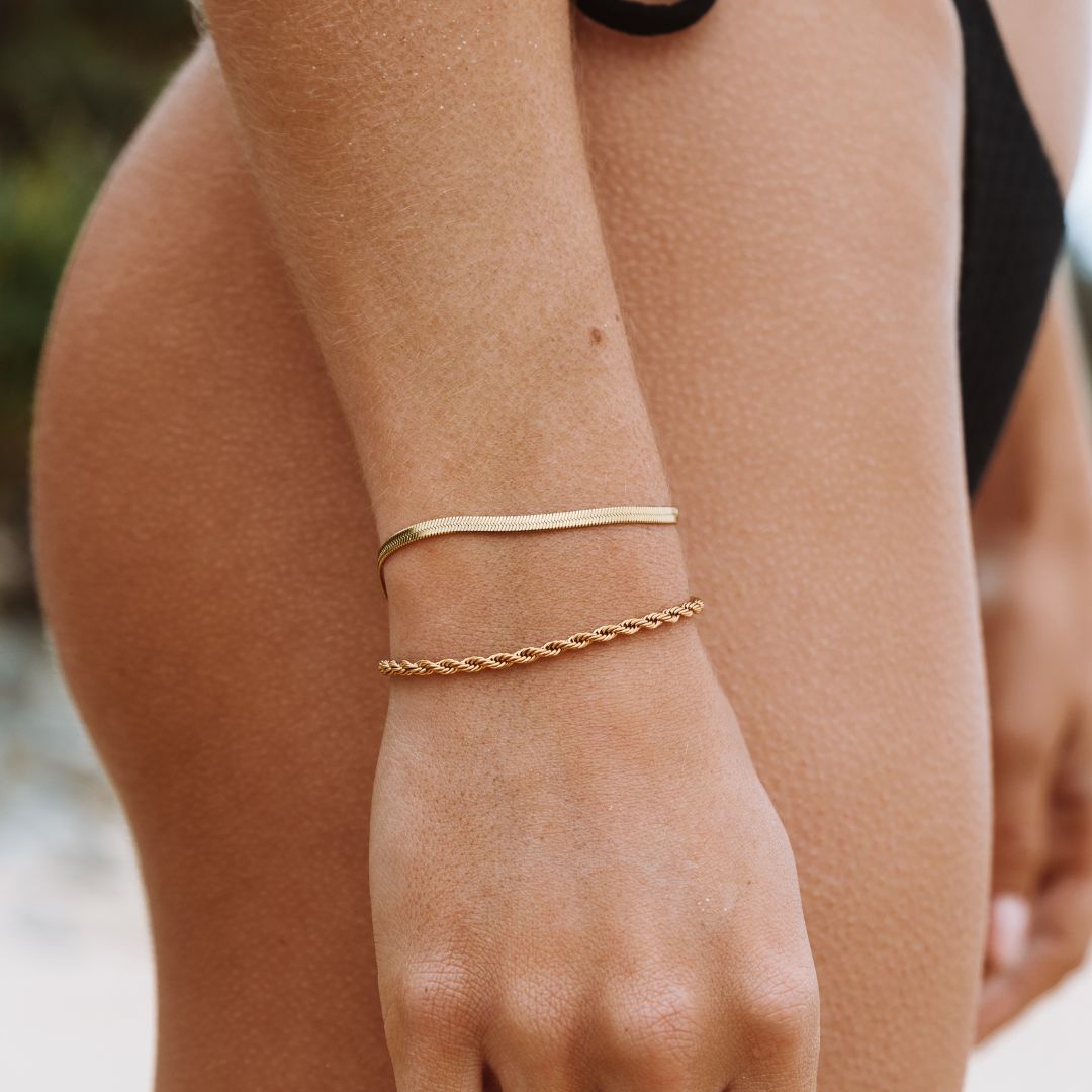 “Kauai” Herringbone Armband