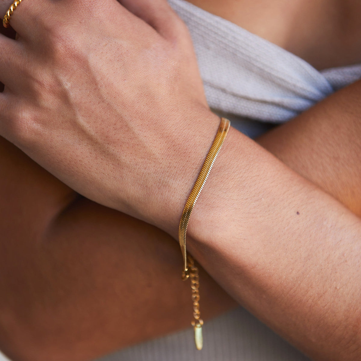 “Kauai” Herringbone Armband