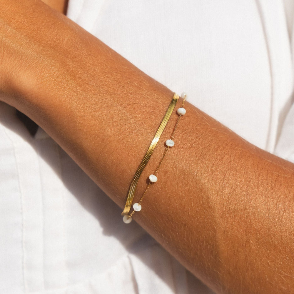 “Santorini” Layered Armband