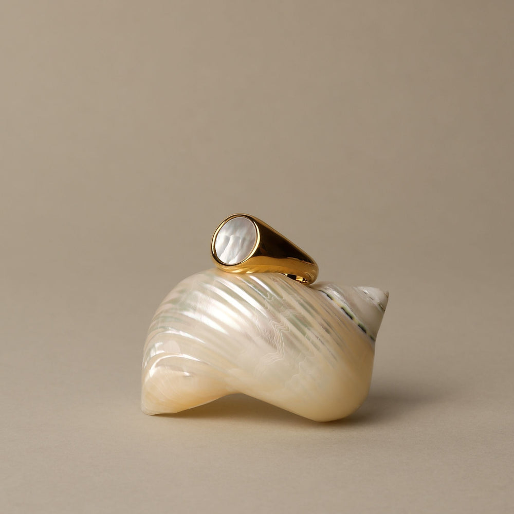 Parelmoeren Ring