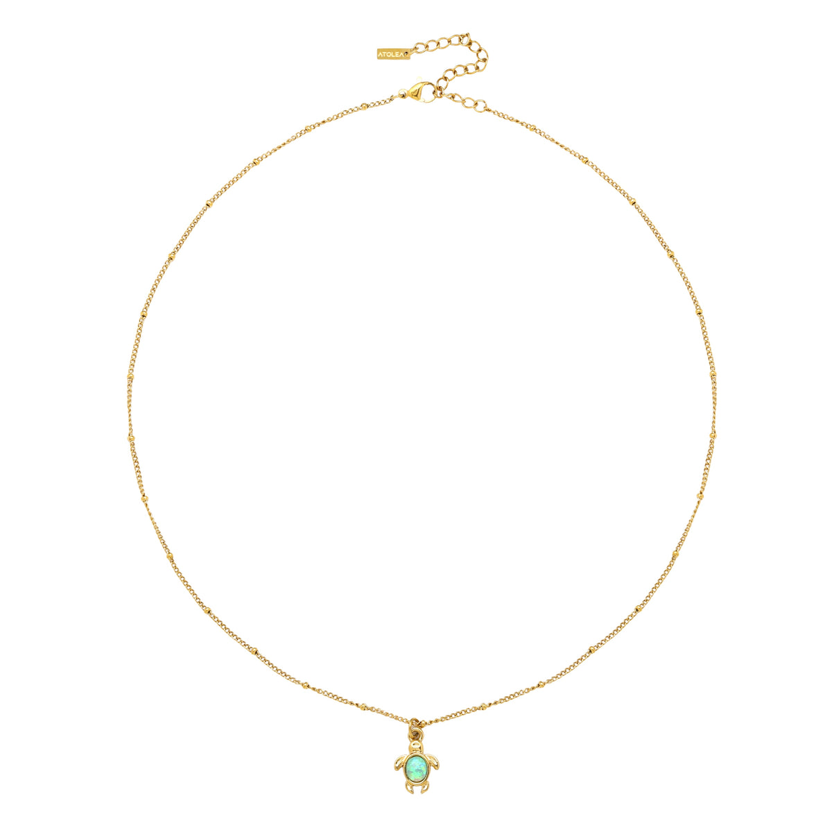 Opaal Schildpad Ketting