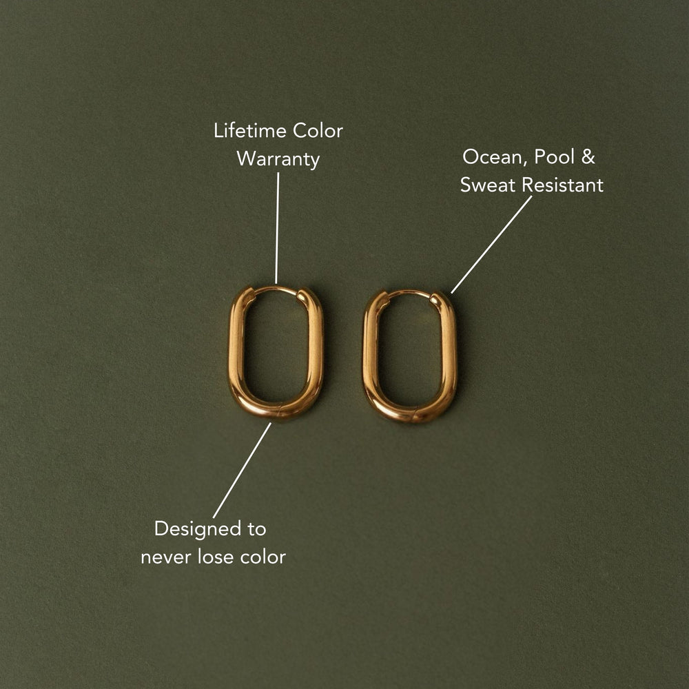 Ovale Hoops