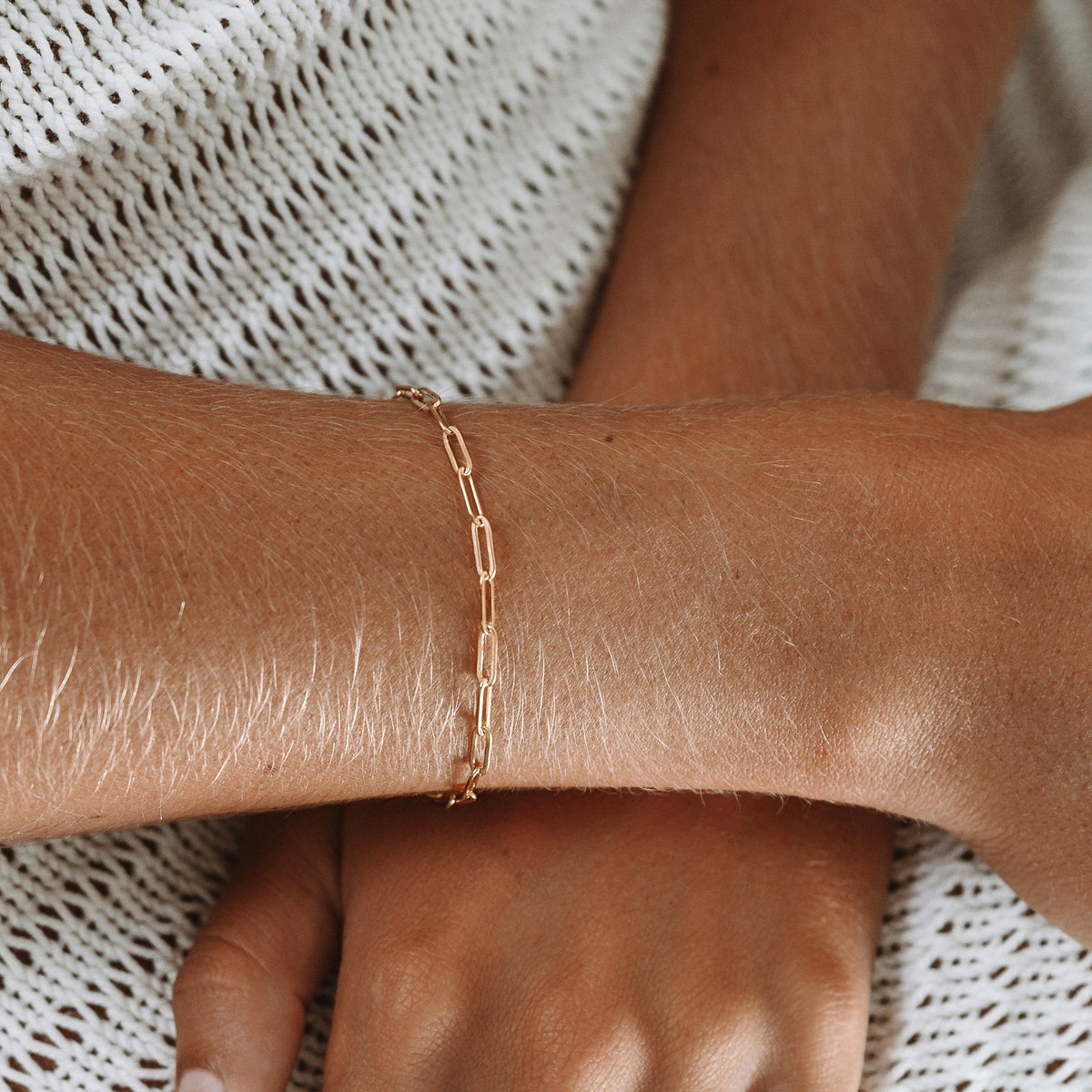"Cozumel" Paperclip Armband