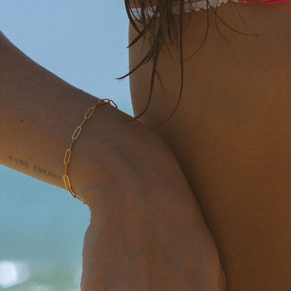 "Cozumel" Paperclip Armband