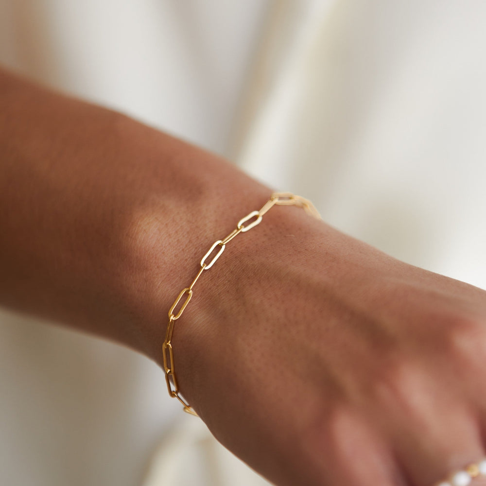 "Cozumel" Paperclip Armband