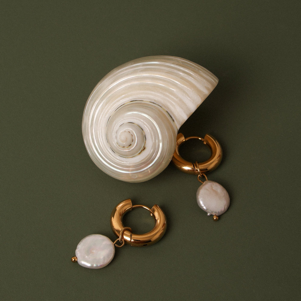 Chunky Parel Hoops