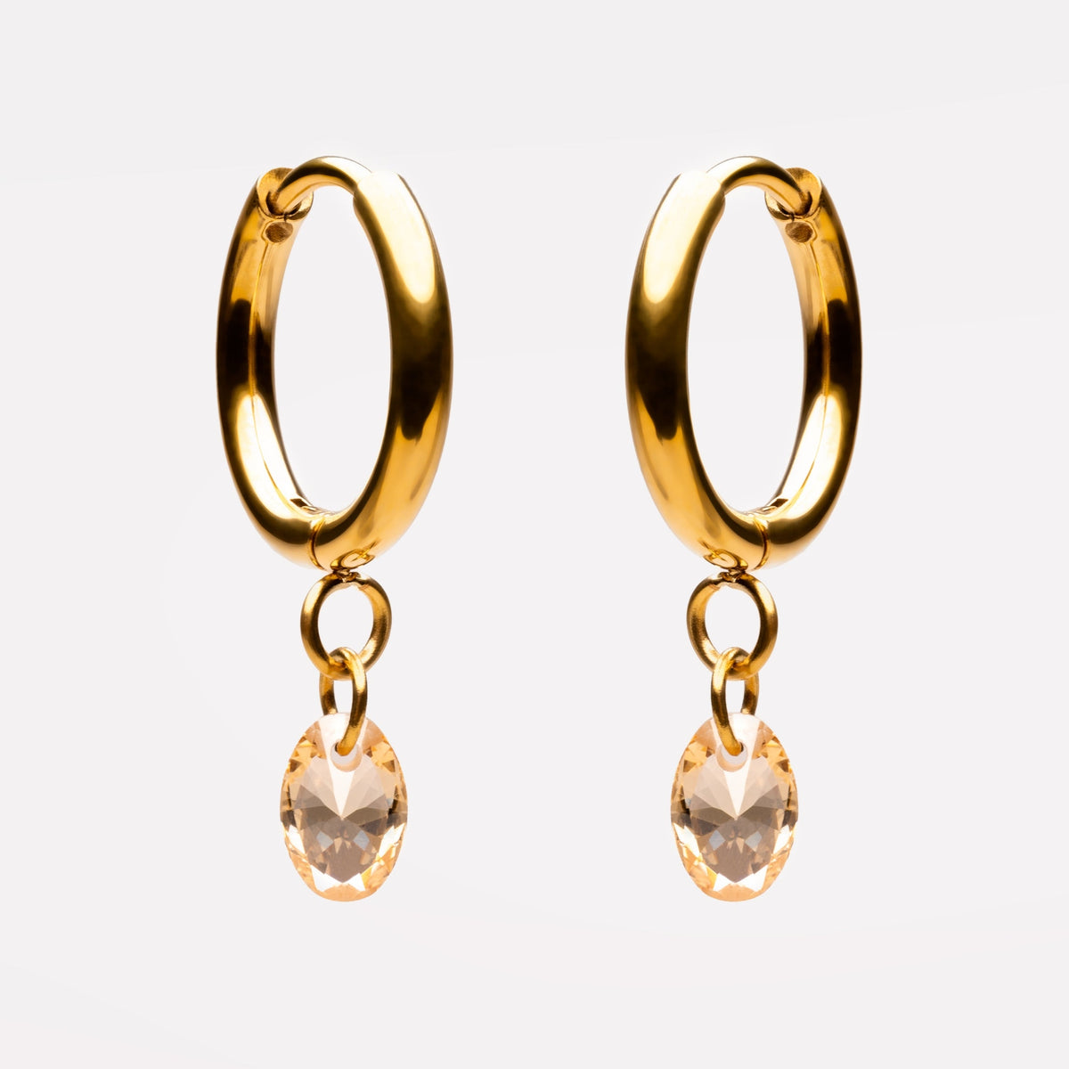 Rosé Drop Oorbellen