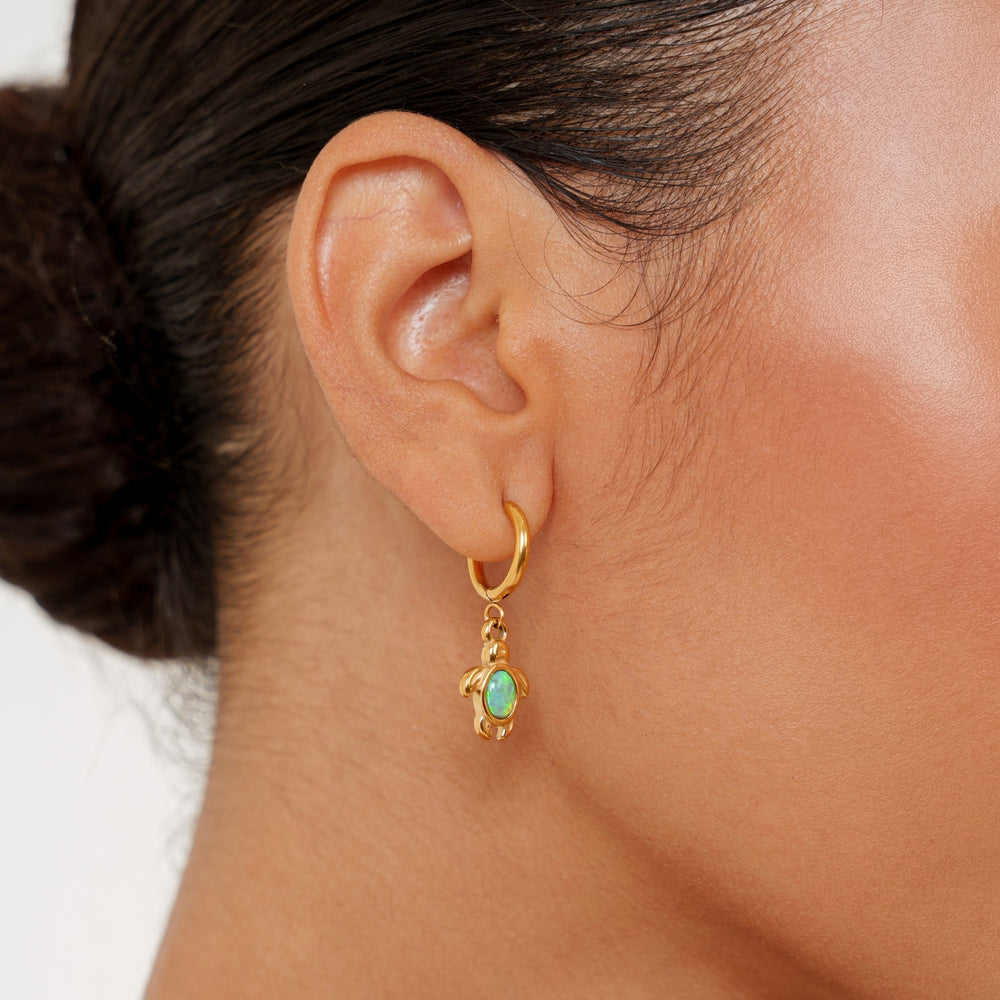 Opaal Schildpad Hoops