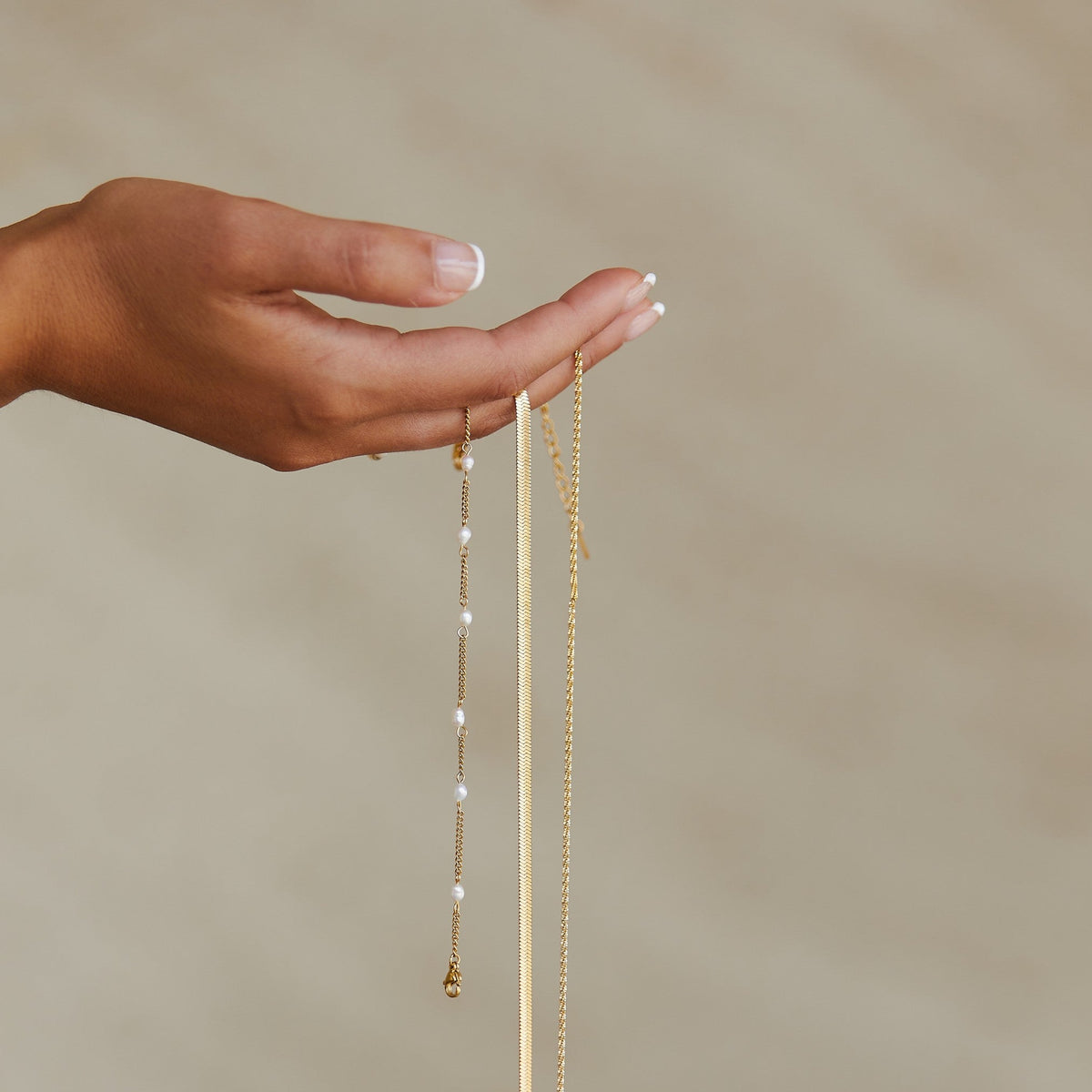 “Lovina” Zoetwaterparel Armband