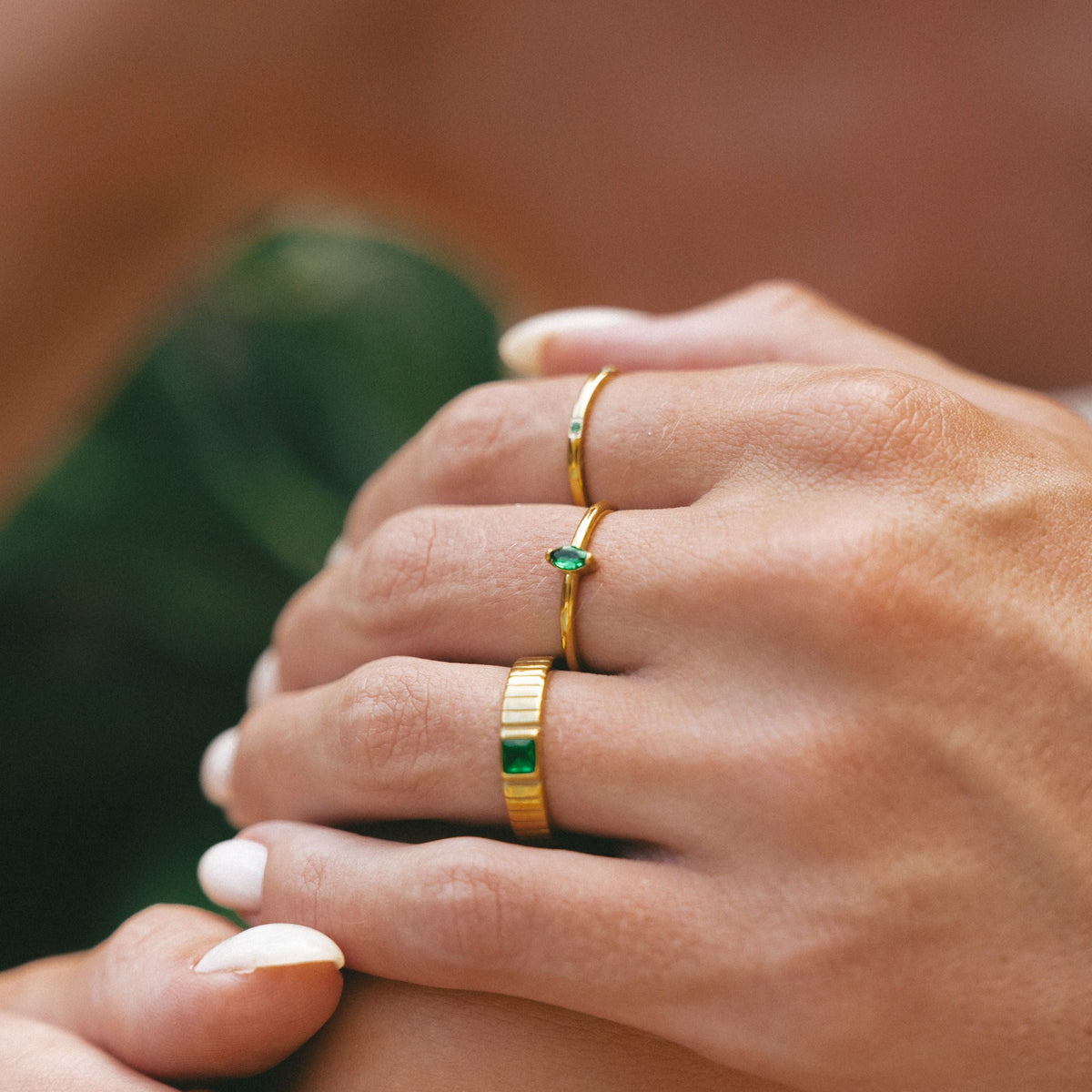 Dainty Smaragd Ring