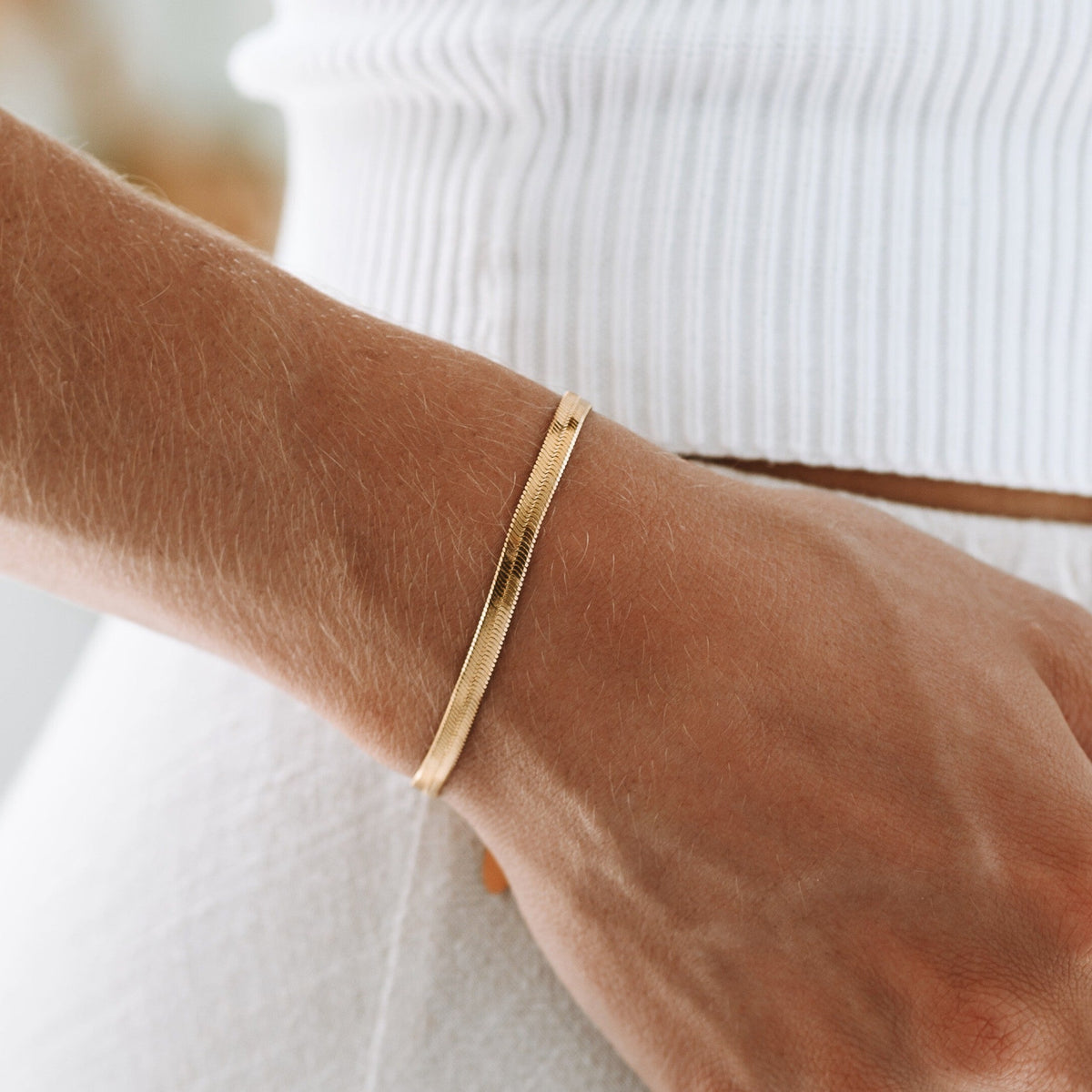 “Kauai” Herringbone Armband