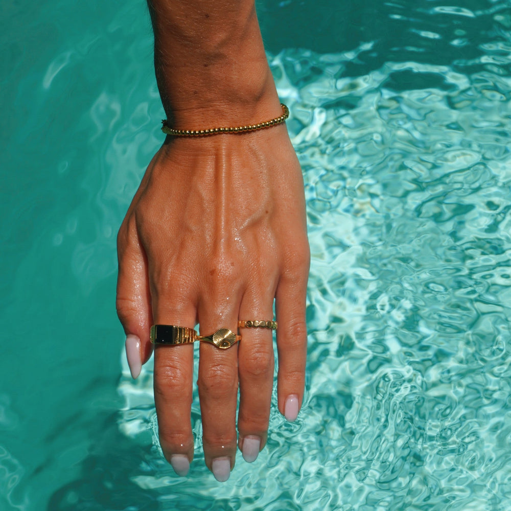 “Kaya” Onyx Ring