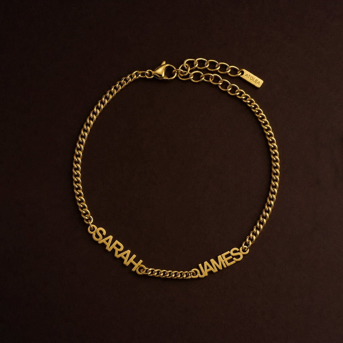 Bold Naamarmband