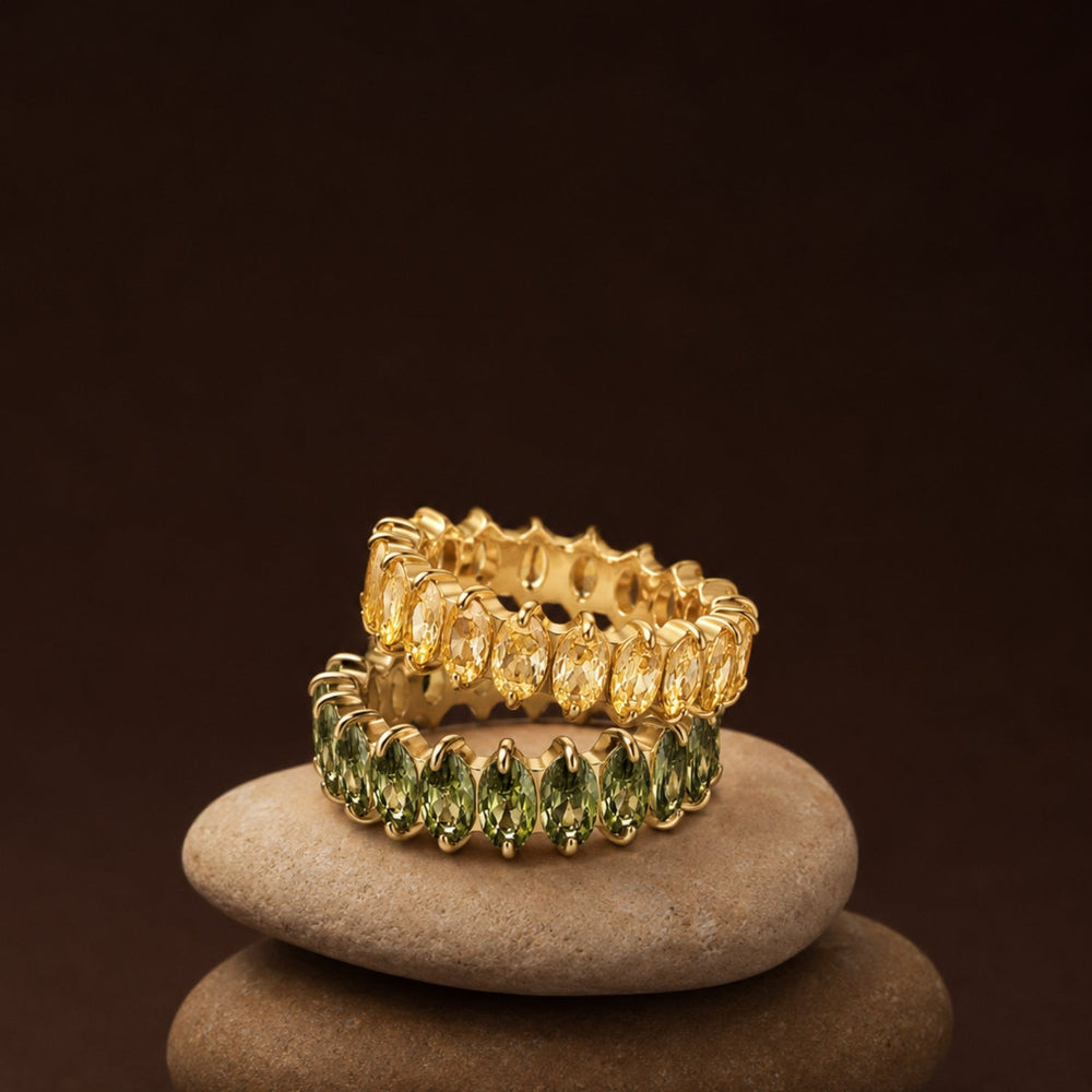 Geboortesteen Eternity Ring