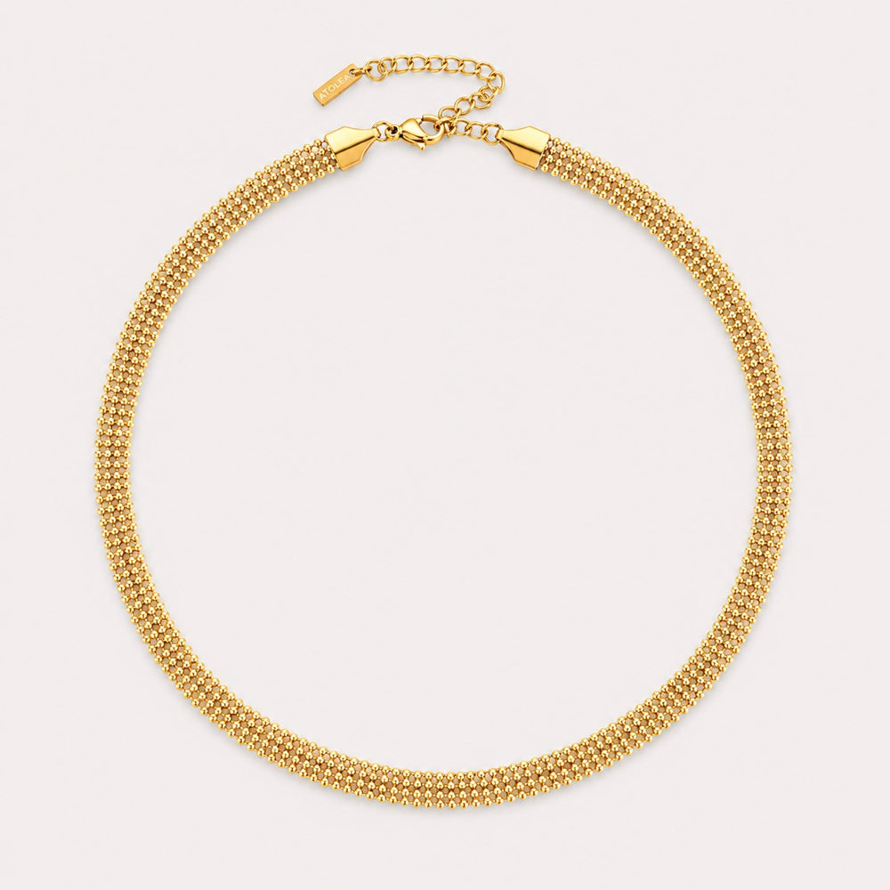 Golden Mesh Choker