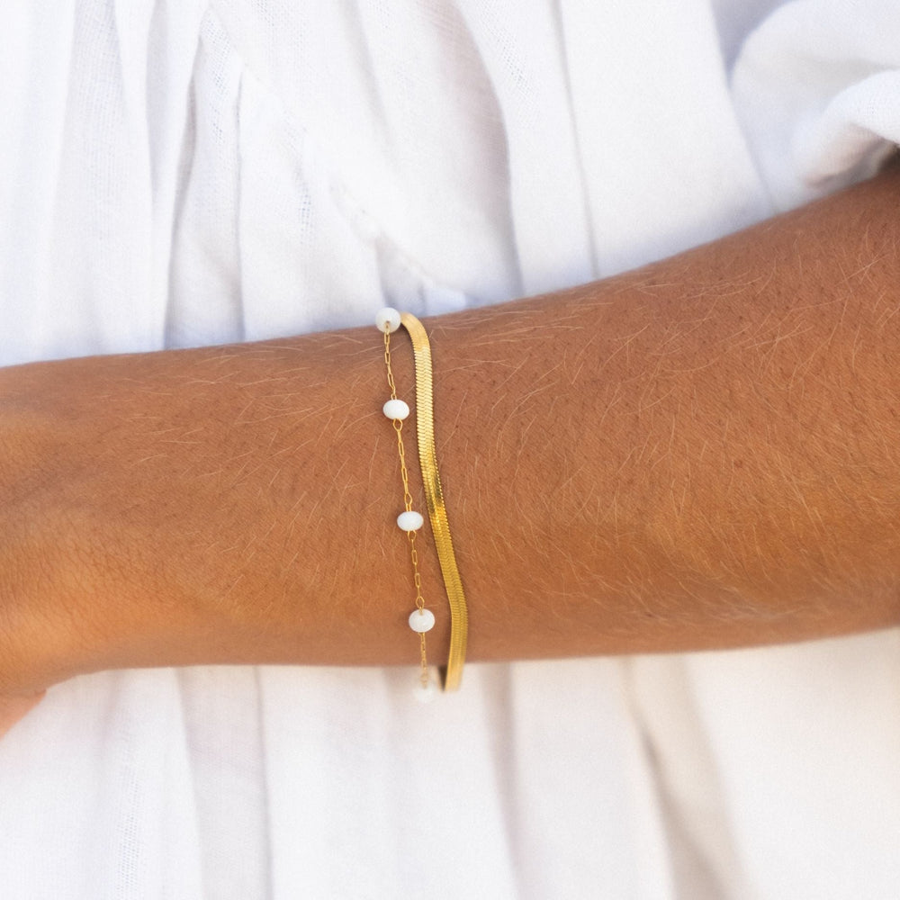 “Santorini” Layered Armband