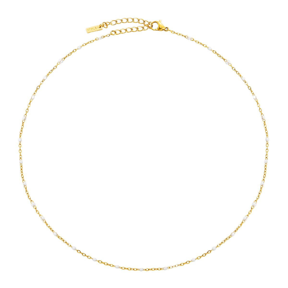 Witte Kralen Choker