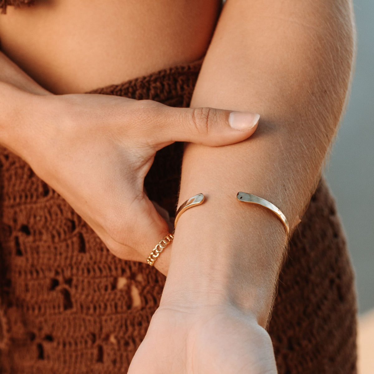 Gehamerde Cuff