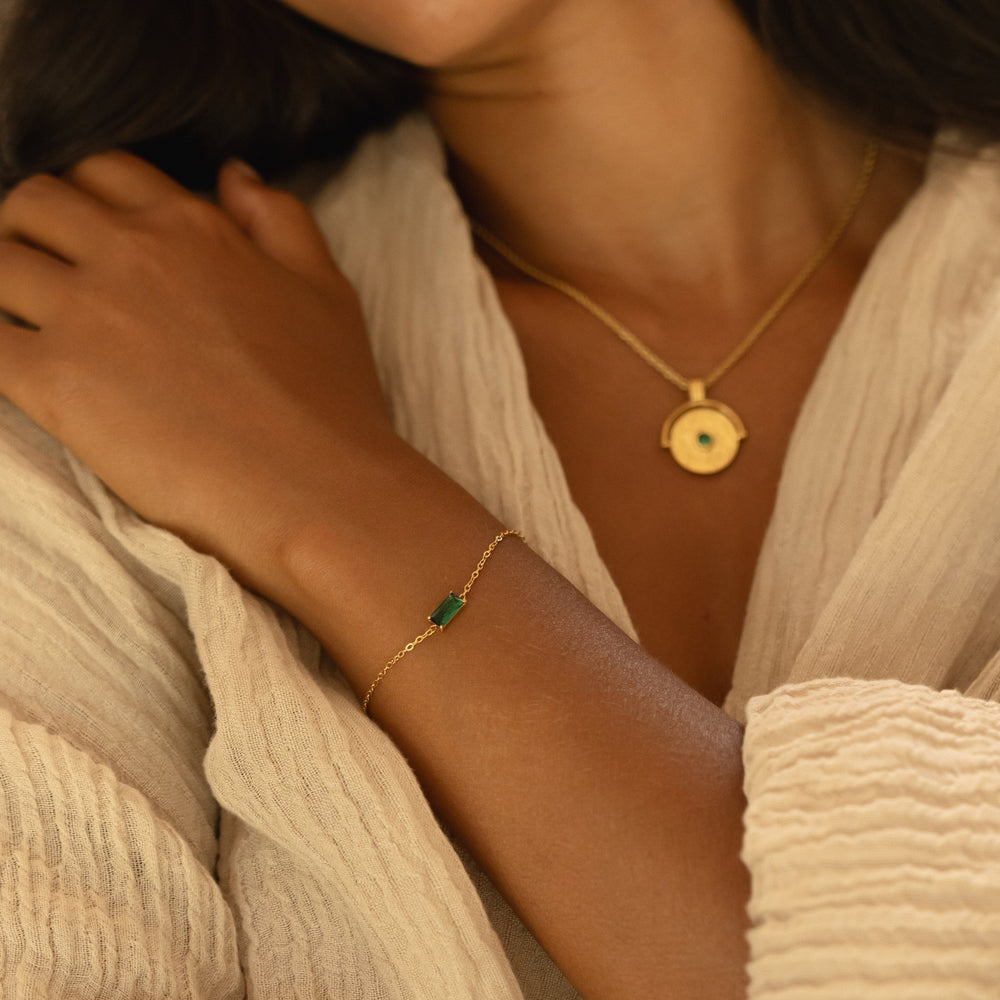Emerald Armband