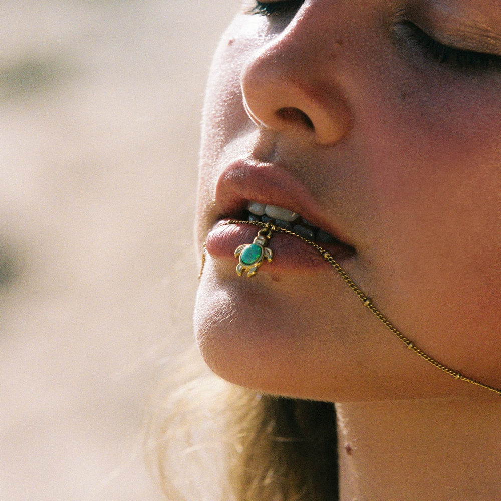 Opaal Schildpad Ketting