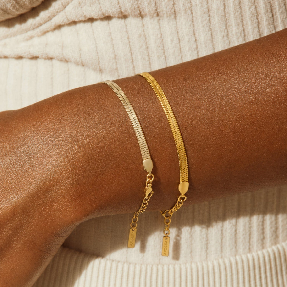 “Kauai” Herringbone Armband