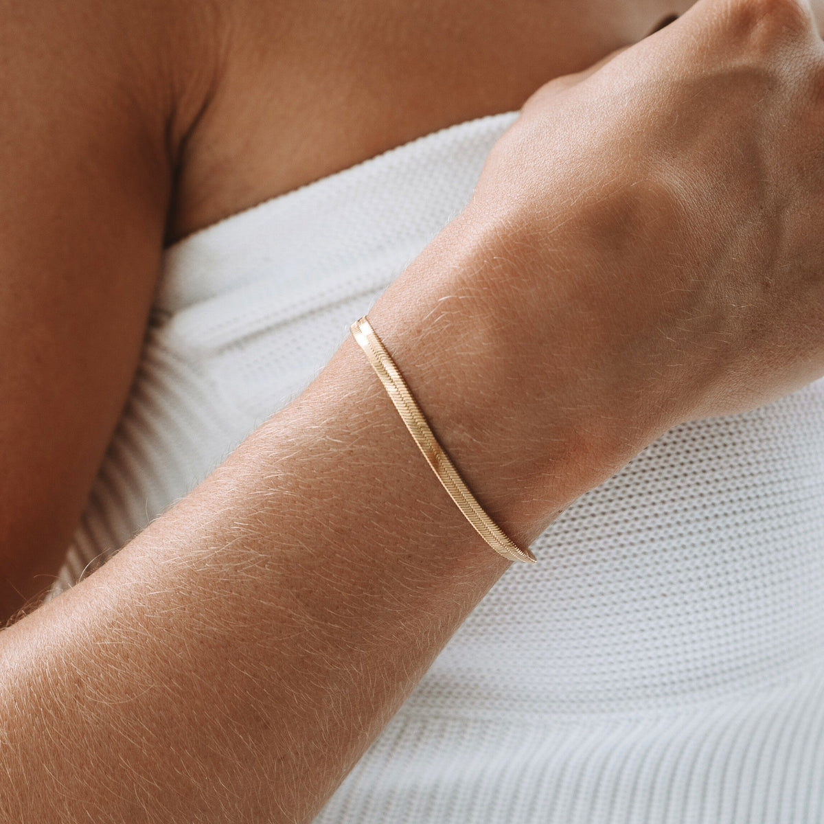 “Kauai” Herringbone Armband