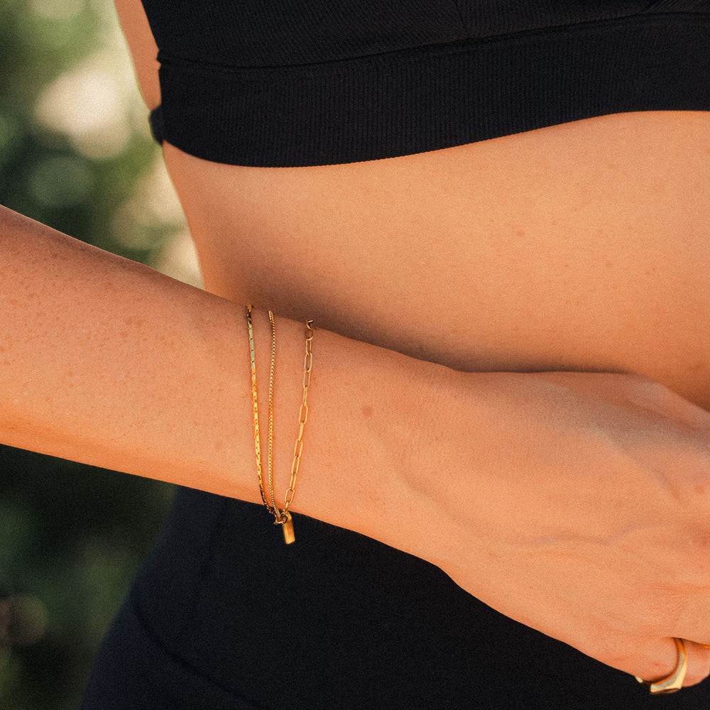 Golden Layered Armband