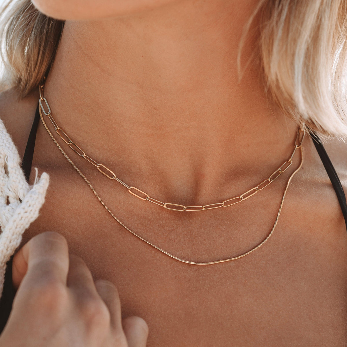 "Melrose" Layered Ketting