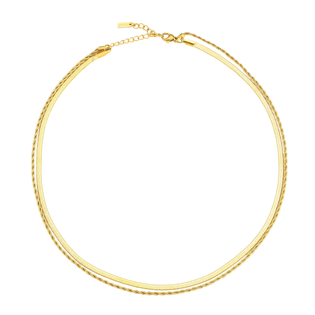 "Ios" Layered Ketting