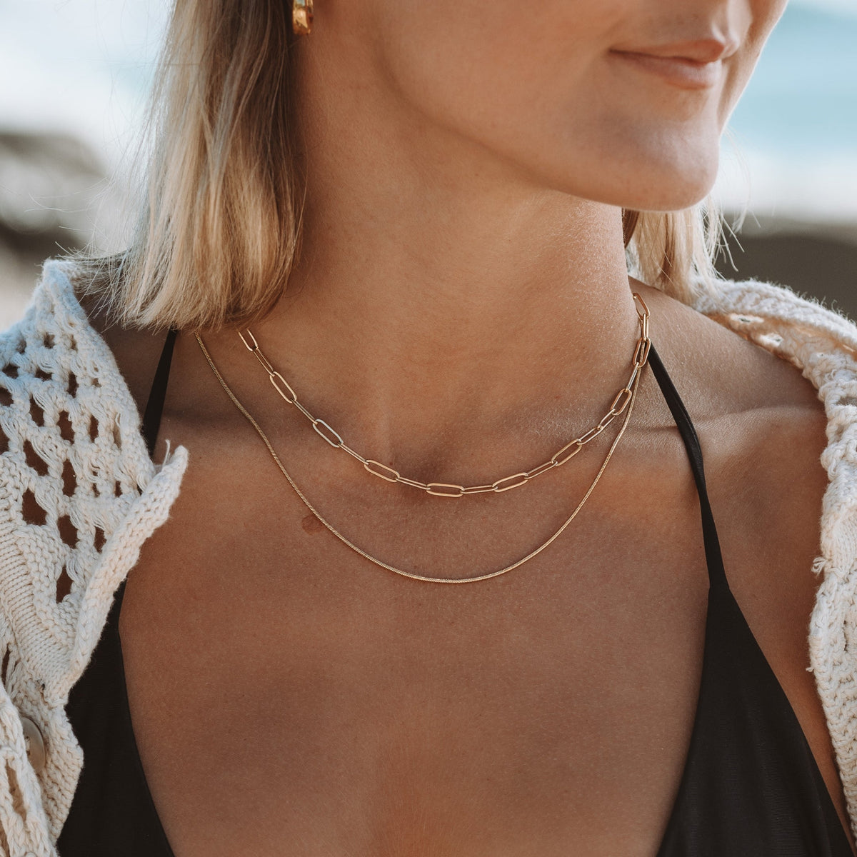 "Melrose" Layered Ketting