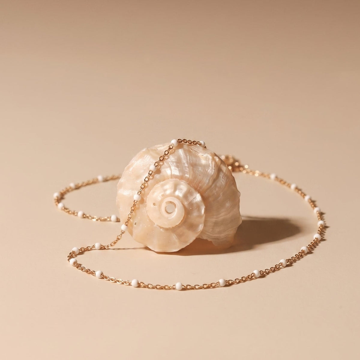 Witte Kralen Choker