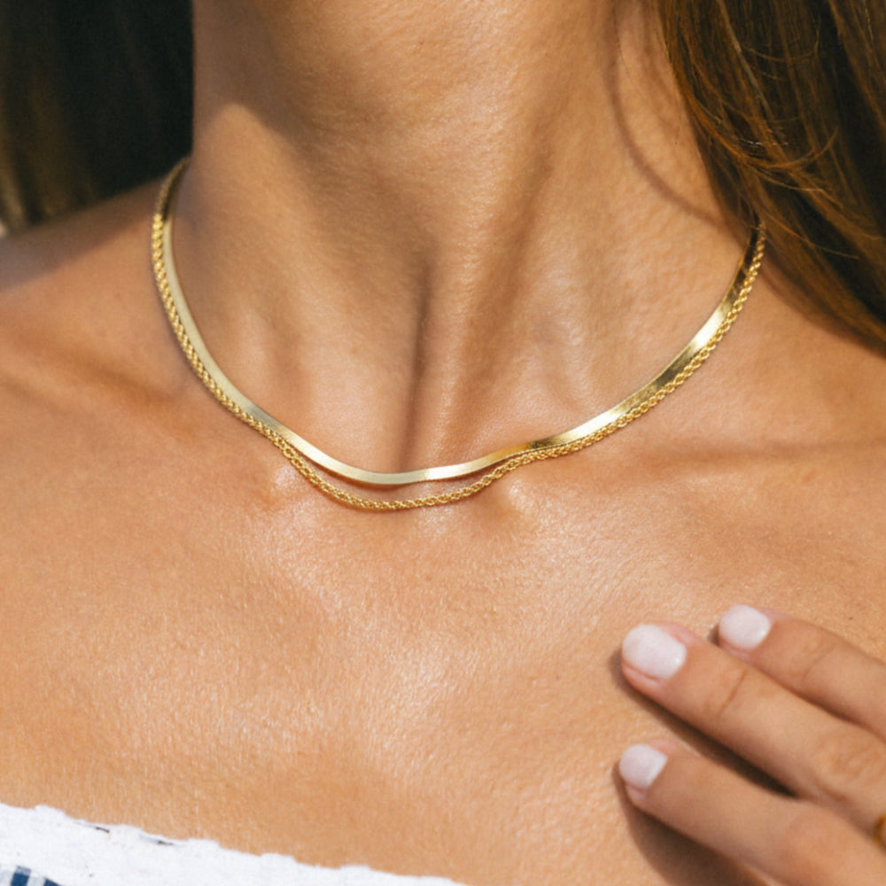"Ios" Layered Ketting