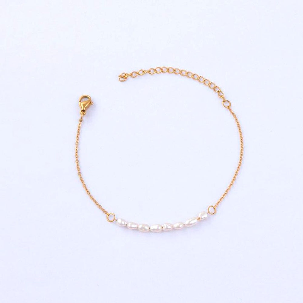 Mini Zoetwaterparel Armband