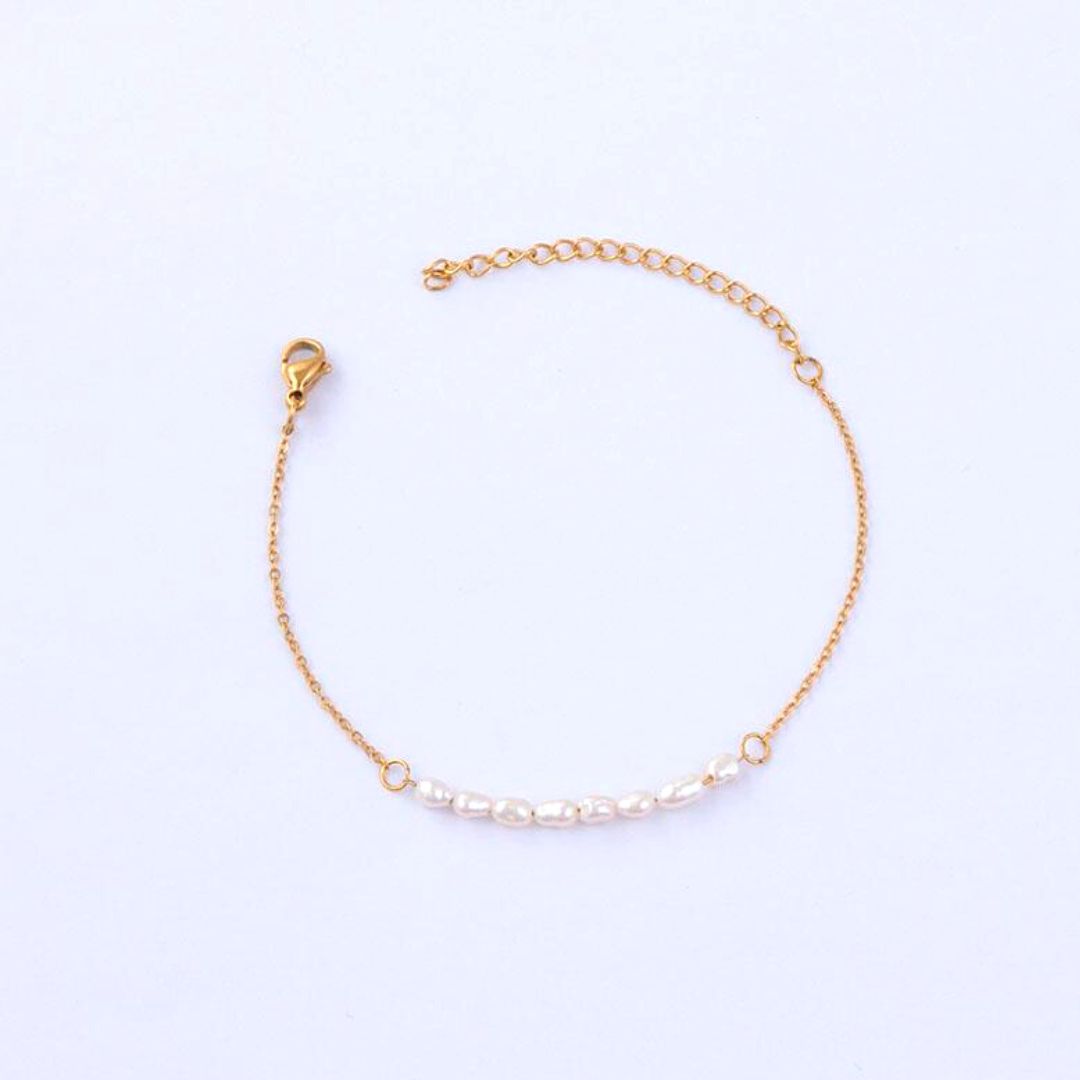 Mini Zoetwaterparel Armband