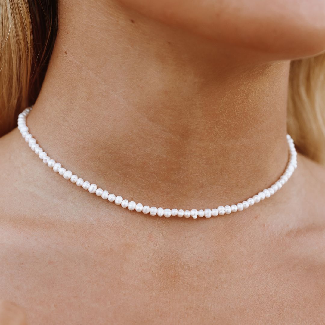 Mini Zoetwaterparel Choker