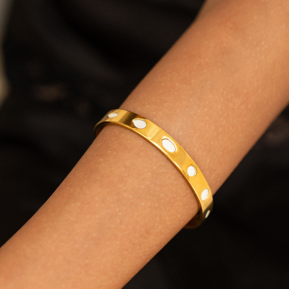 Parelmoeren Cuff