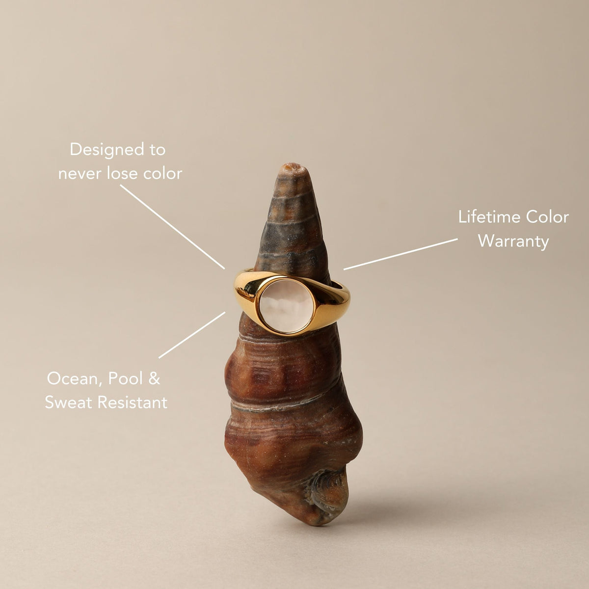 Parelmoeren Ring