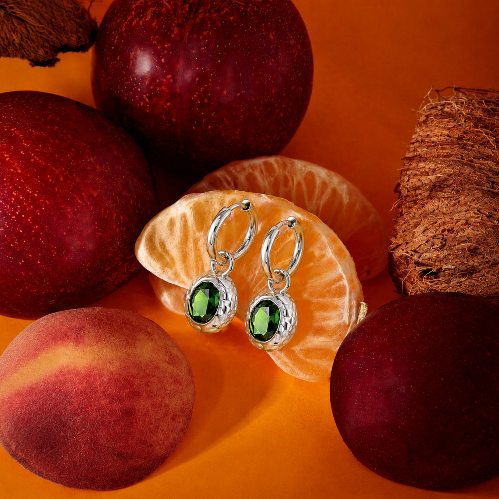 Olive Oorbellen