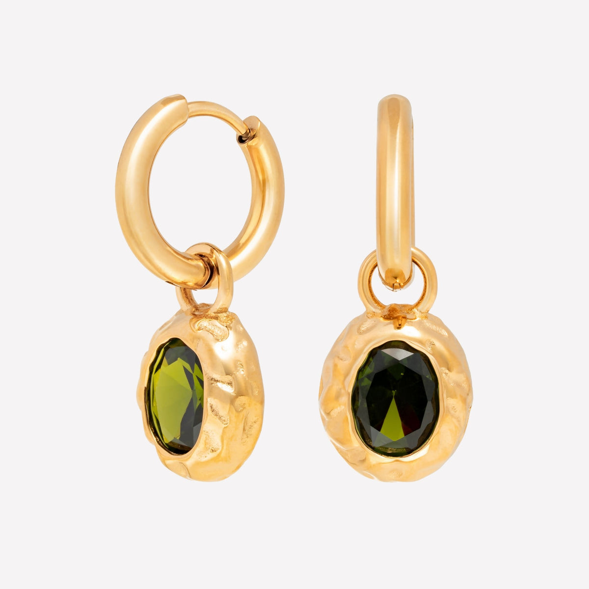 Olive Oorbellen