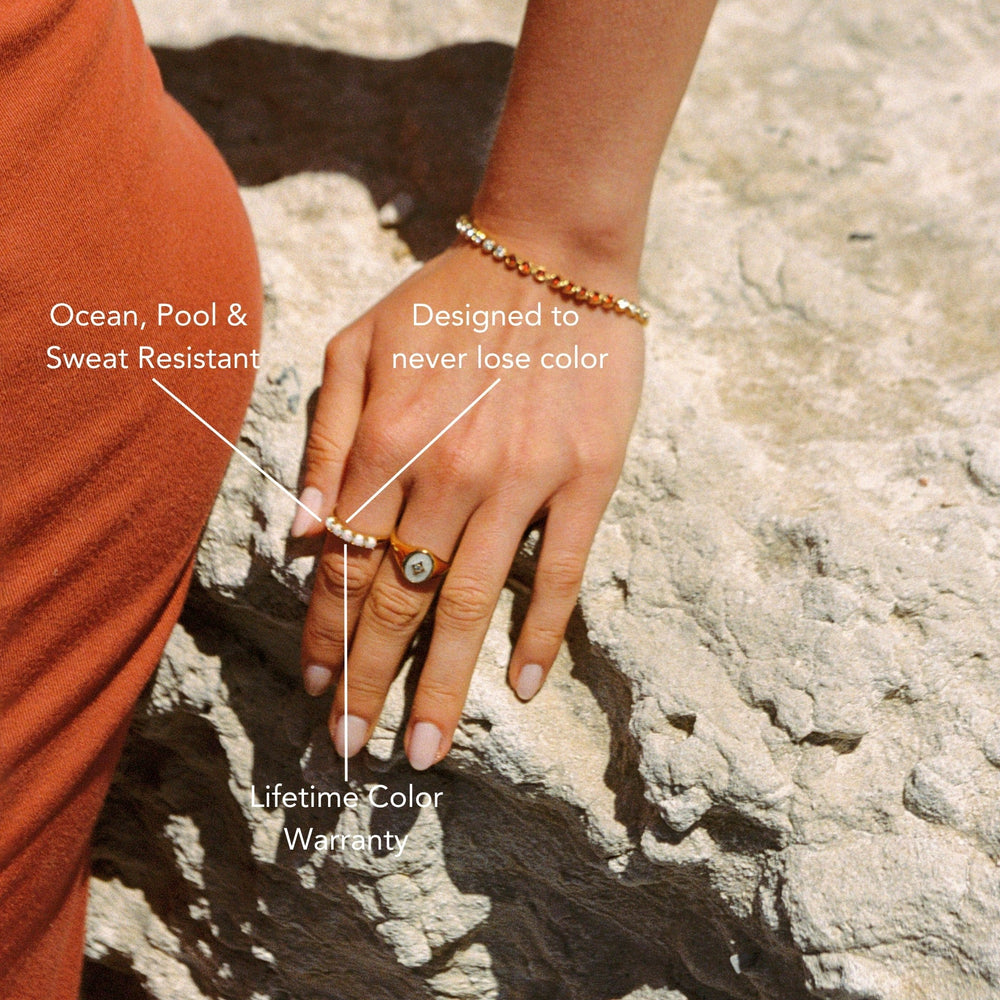 Opaal Bandring