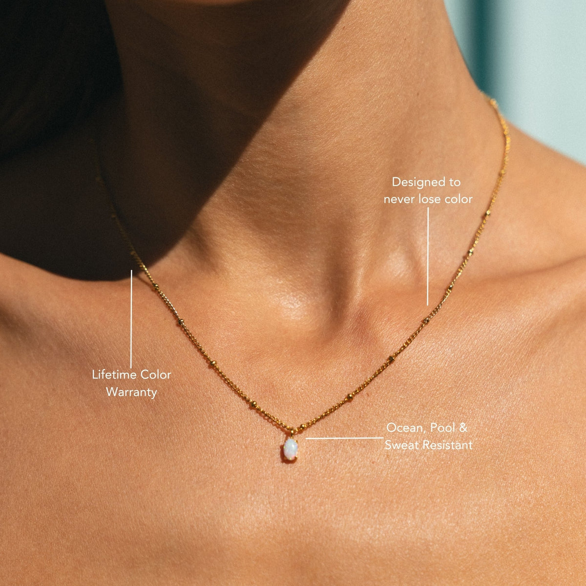 Opaal Ketting