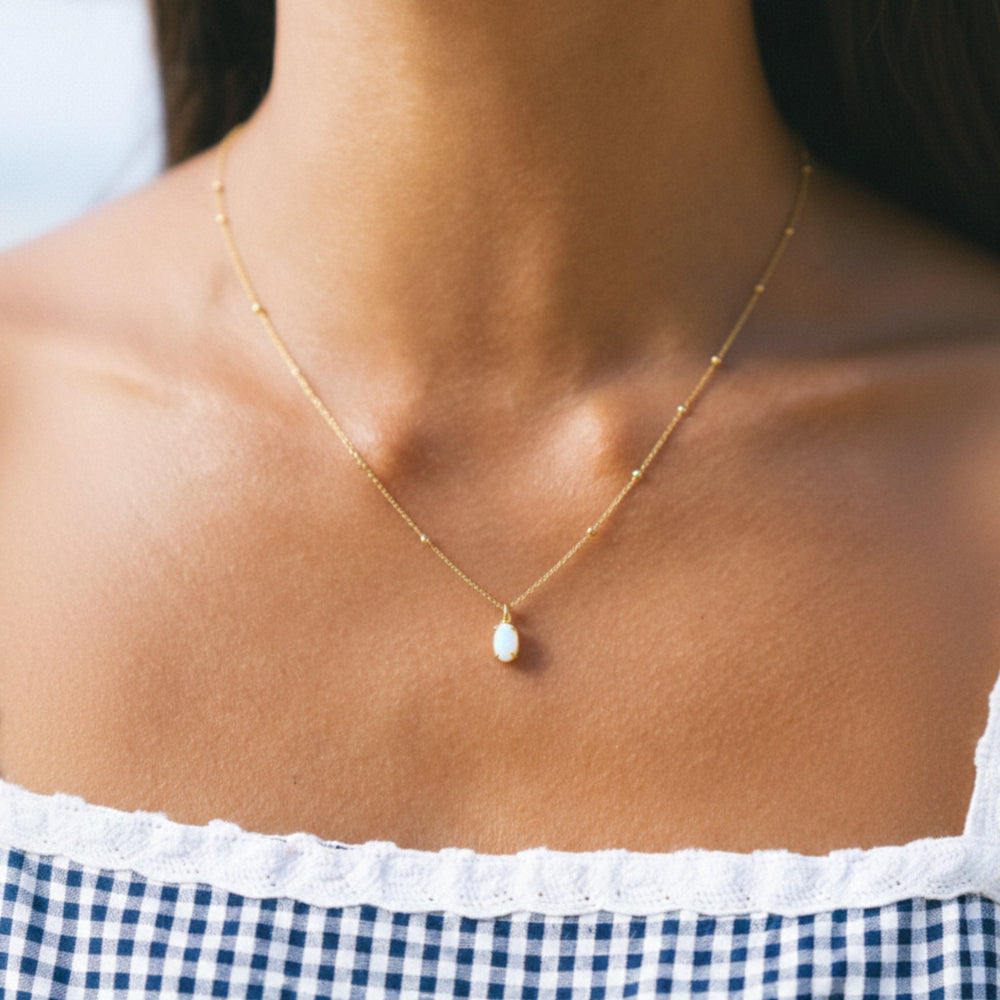 Opaal Ketting
